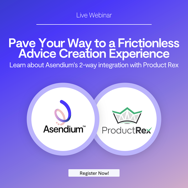 Asendium announces integration with ProductRex for real-time investment comparisons