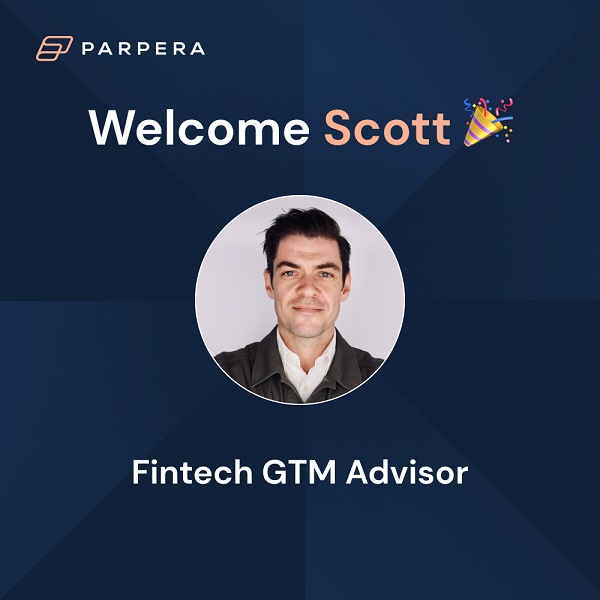 Parpera appoints global fintech innovator Scott Bales as new Advisor to accelerate growth